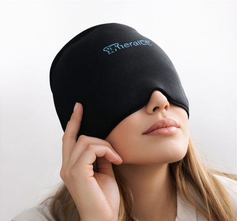 Migraine Relief Ice Head Cap Cooling Comfort in Minutes